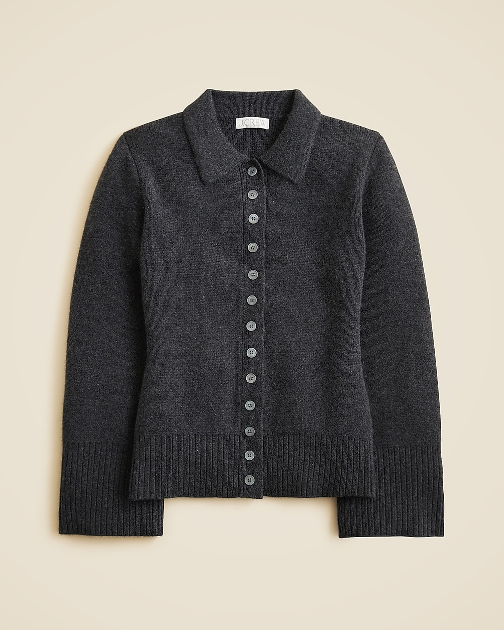 Milano-stitch cinched-waist cardigan | J. Crew US