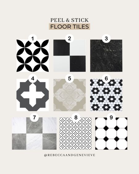 Peel and stick floor tiles. 

#LTKhome #LTKfindsunder50