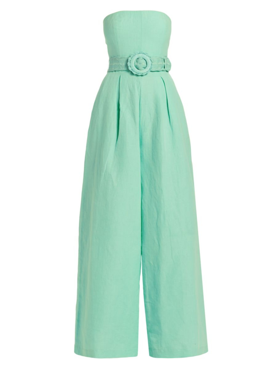 Strapless Wide-Leg Jumpsuit | Saks Fifth Avenue