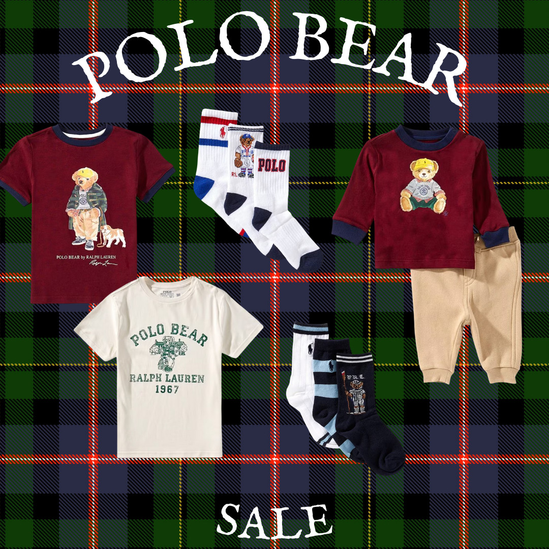 Boys Polo Ralph Lauren Bear sale 

 #LTKGiftGuide #LTKBaby #LTKKids