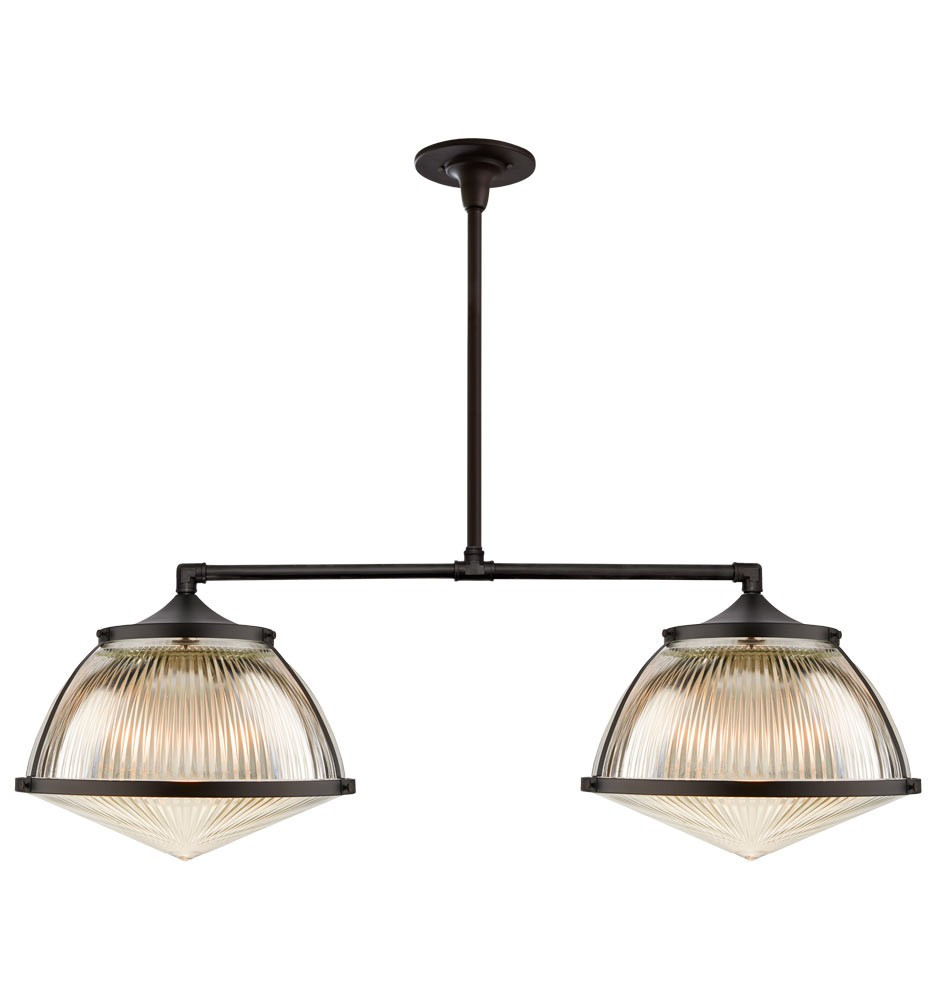 Twin Laurelhurst 16" Prismatic Dome & Lens Pendant
 | Rejuvenation | Rejuvenation