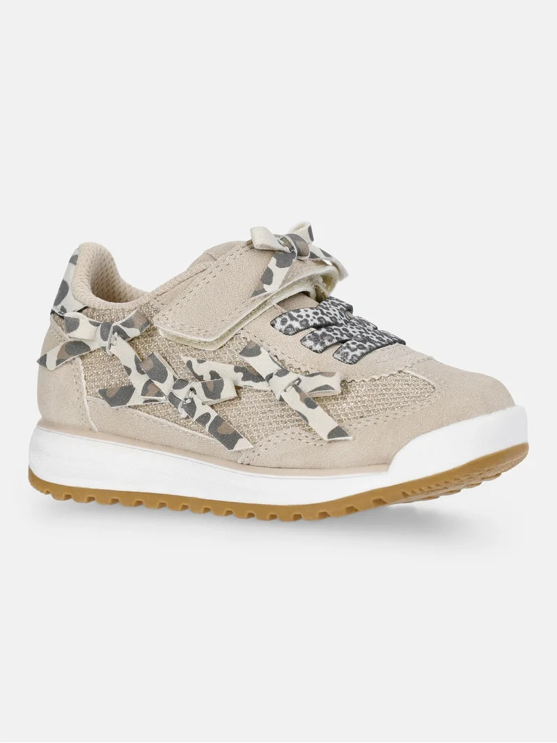 Wonder Nation Toddler Girls Low Profile Jogger Sneakers | Walmart (US)