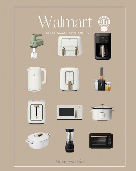 Walmart has the most beautiful small appliances from the drew Barrymore line! These would make perfect gifts at the holidays for family members!

#LTKHoliday #LTKhome #LTKunder100