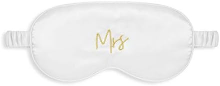 Katie Loxton Mrs White One Size Luxury Satin Sleep Eye Mask | Amazon (US)