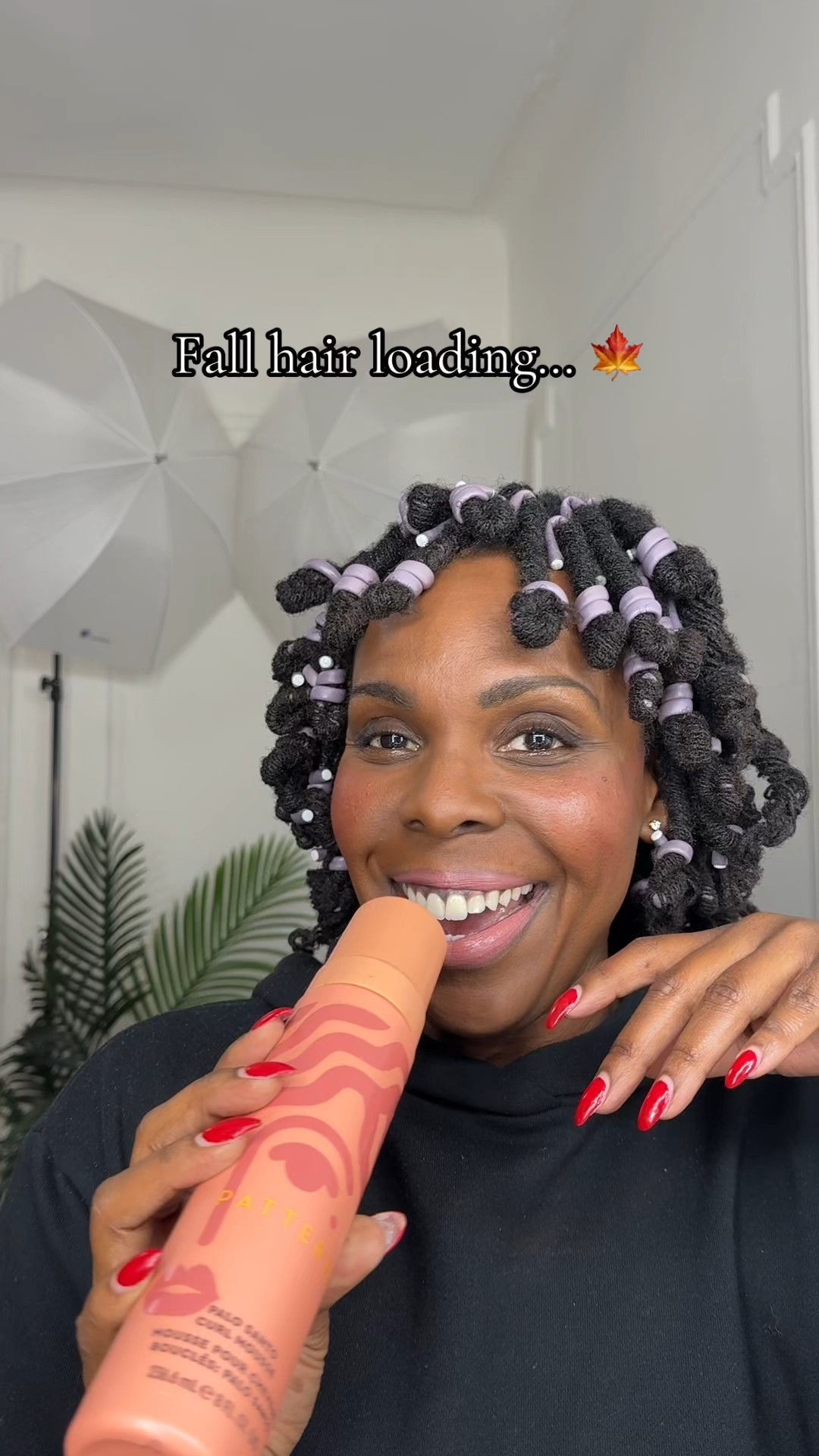 Pipe cleaner curls on my sisterlocks = the perfect protective style. They’re soft, bouncy, and help with length retention all winter long.

Here’s the lineup keeping my hair hydrated and healthy:
💚 Garnier Fructis Method for Curls — a full moisture system that keeps my locks hydrated for up to seven days without buildup.
💛 Pattern Beauty Curl Mousse — by Tracee Ellis Ross, adds volume and hold so my curls stay defined but never crunchy.
💙 No-Heat Flexi Rods — give that perfect curl pattern without stress or breakage.

Hydration, definition, and protection — all winter long.