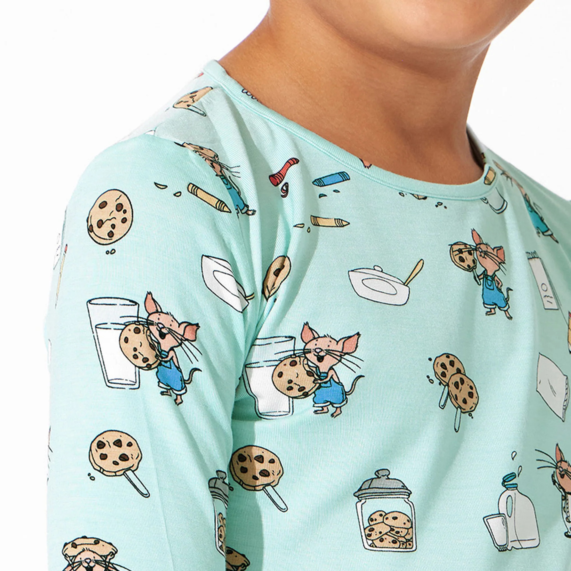 If You Give a Mouse a Cookie Bamboo Kids Pajamas | Bellabu Bear