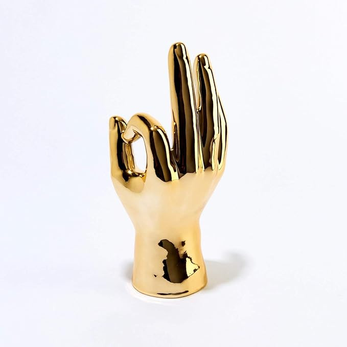 Interior Illusions Plus ii00416 Hand, Home Décor, Gold | Amazon (US)