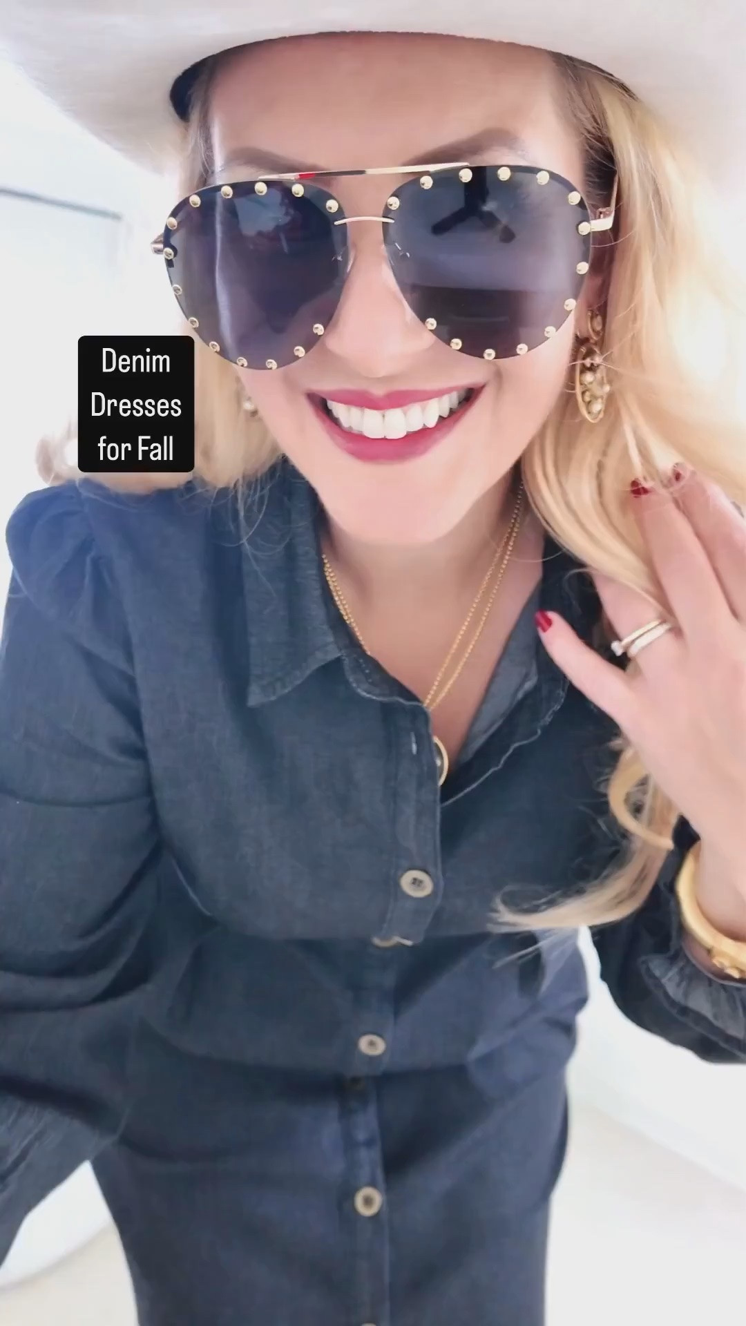 This is one dress you need for Fall! I love this denim dress from Amazon.

Also linking the accessories I’m using to glam up my denim dress for the fall season!

Cowboy hat, studded sunglasses, Julie Vos jewelry, cowboy boots

Wearing a medium. Fits true to size. Fabric has stretch and side pockets!

Follow my LTK @jtstjtst11 on the @shop.LTK app to view this post and get my exclusive app-only content!

#LTKSeasonal #LTKOver40 #LTKSaleAlert #LTKTravel #LTKgrwm #LTKootd #LTKMidsize #LTKvlog #LTKU #LTKWorkwear