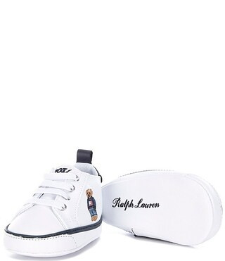 Polo Ralph Lauren Boys' Quilton Bear Hi-Top Sneaker Crib Shoes (Infant) | Dillard's | Dillard's