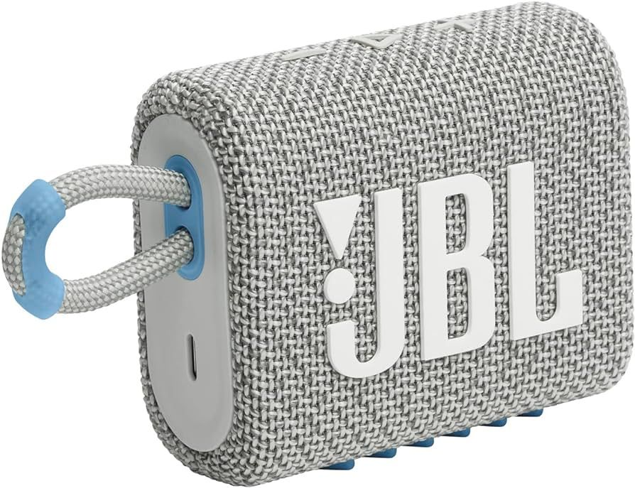 JBL Go 3 Eco: Portable Speaker with Bluetooth, Built-in Battery, Waterproof and Dustproof Feature... | Amazon (US)