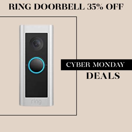 Ring doorbell on Dose cyber Monday gift idea 

#LTKHoliday #LTKGiftGuide #LTKCyberweek