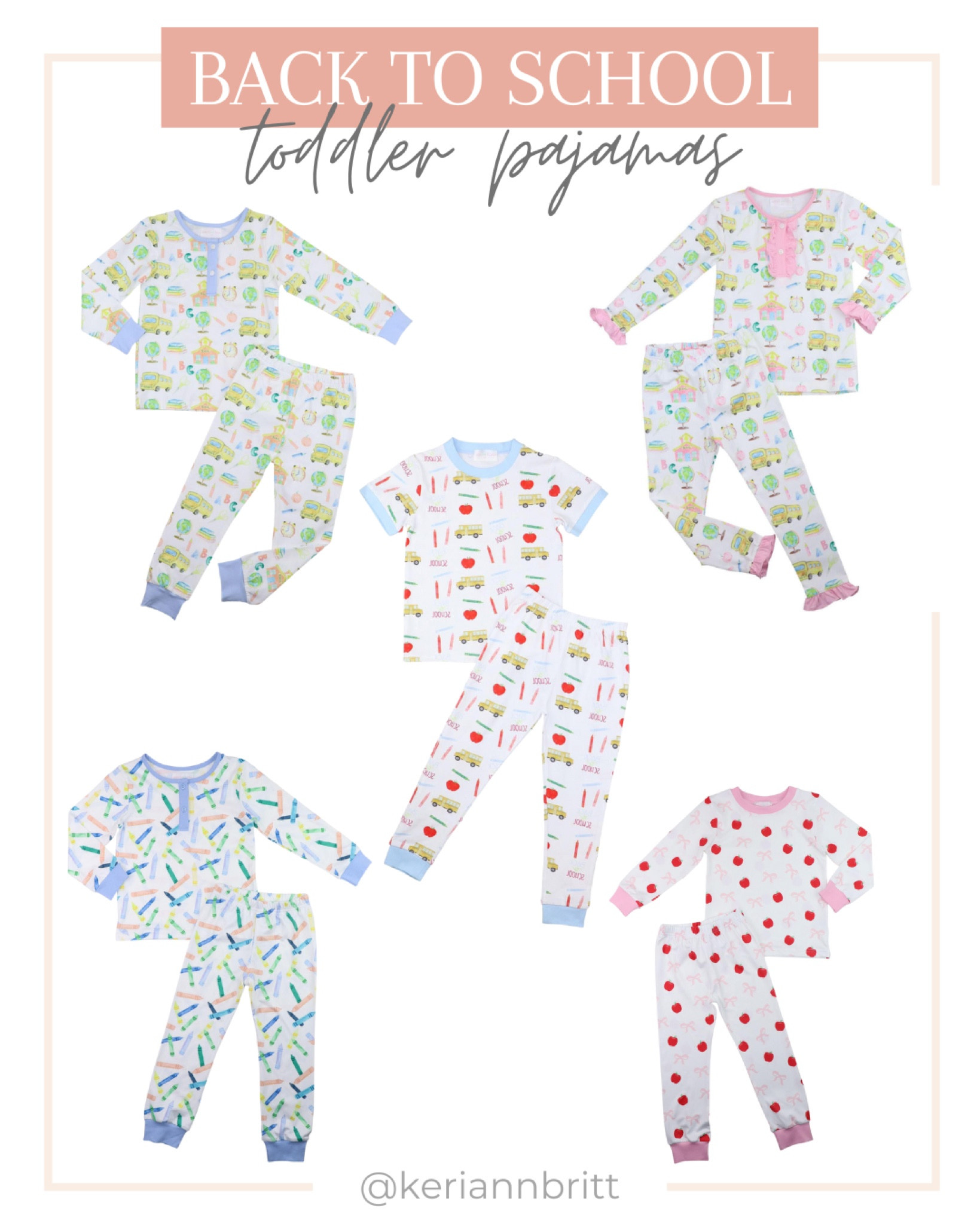 Back To School Pajamas 

Kids pajamas / Jammies / kids pjs / toddler pajamas / Cecil and Lou / smocked pajamas 

#LTKBacktoSchool #LTKkids