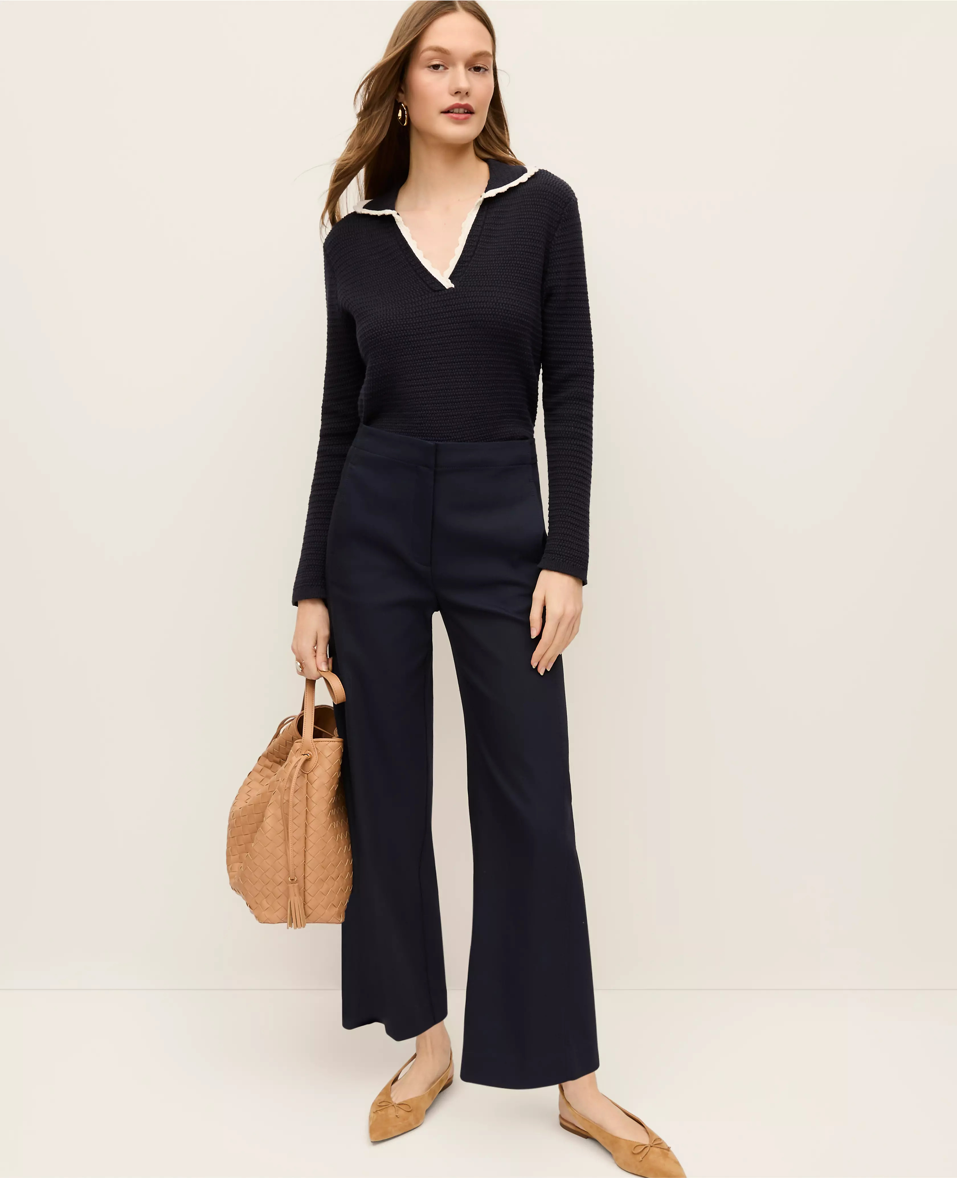 The Tall Grace Straight Pant | Ann Taylor