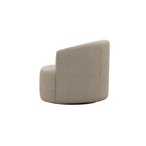 Mainstays Boucle Swivel Accent Chair, Taupe | Walmart (US)