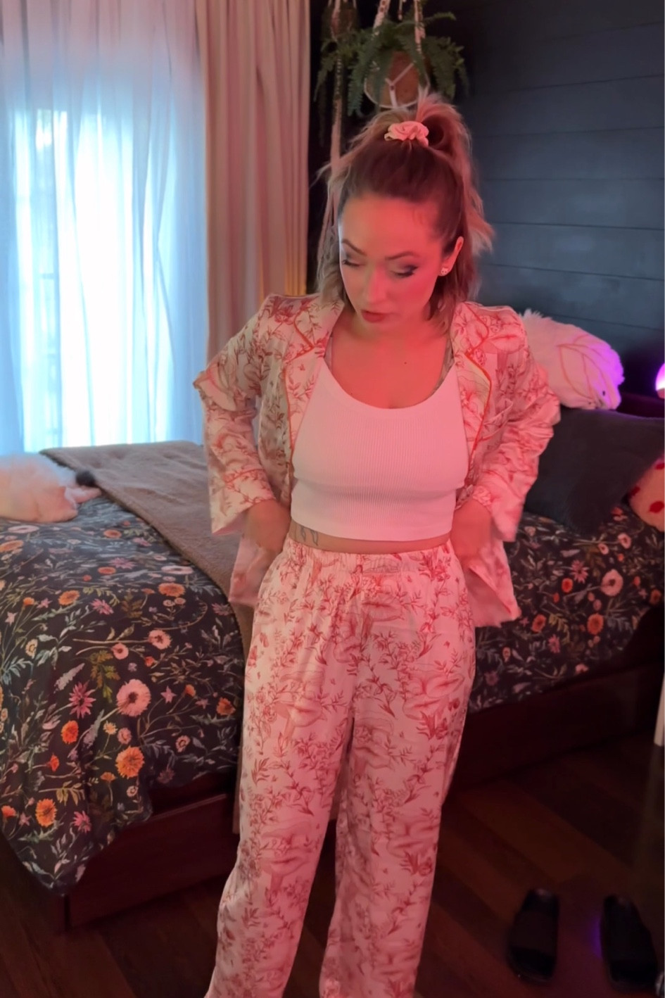 Mushroom silk pajamas ☺️