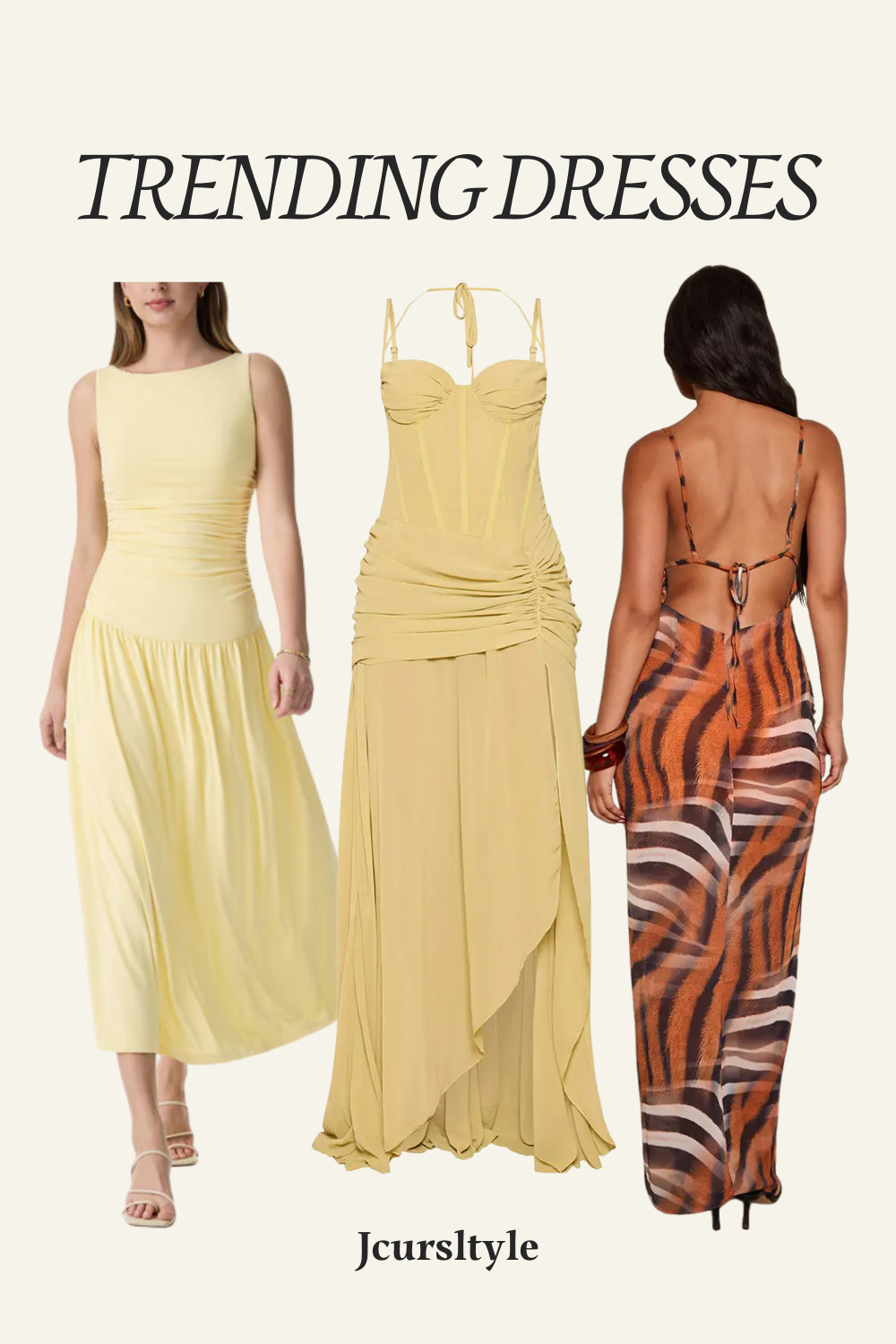 Trending dresses you'll want to wear all season long! 

From effortless everyday styles to elegant pieces for vacations, these dresses combine comfort, versatility, and timeless style.

#summerdress #holidayoutfit #LTKEurope  

 #LTKootd #LTKSaleAlert #LTKTravel