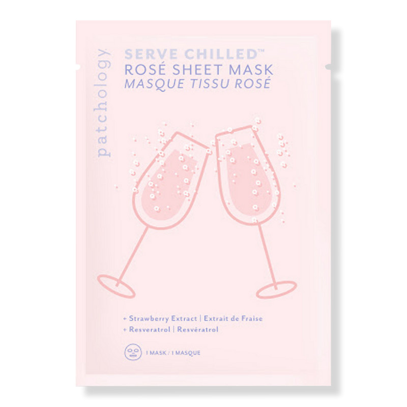 Serve Chilled Rosé Sheet Mask | Ulta