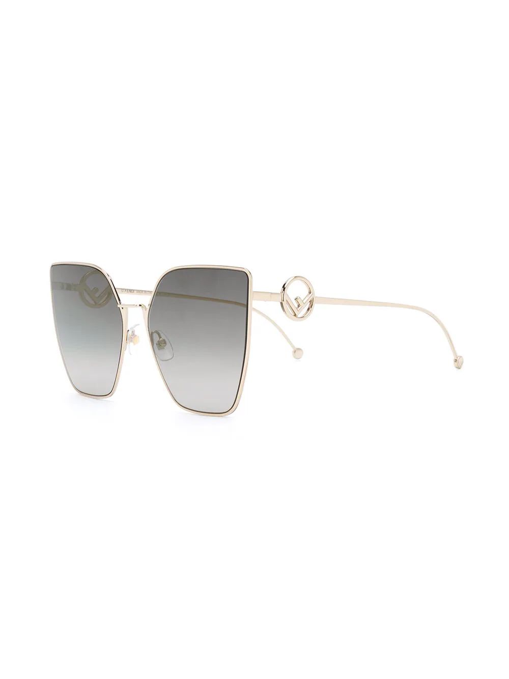 oversized cat eye sunglasses | Farfetch (US)