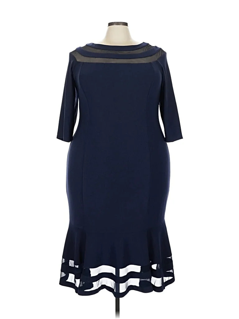 Xscape Blue Cocktail Dress Size 20W - 72% off | ThredUp (US)