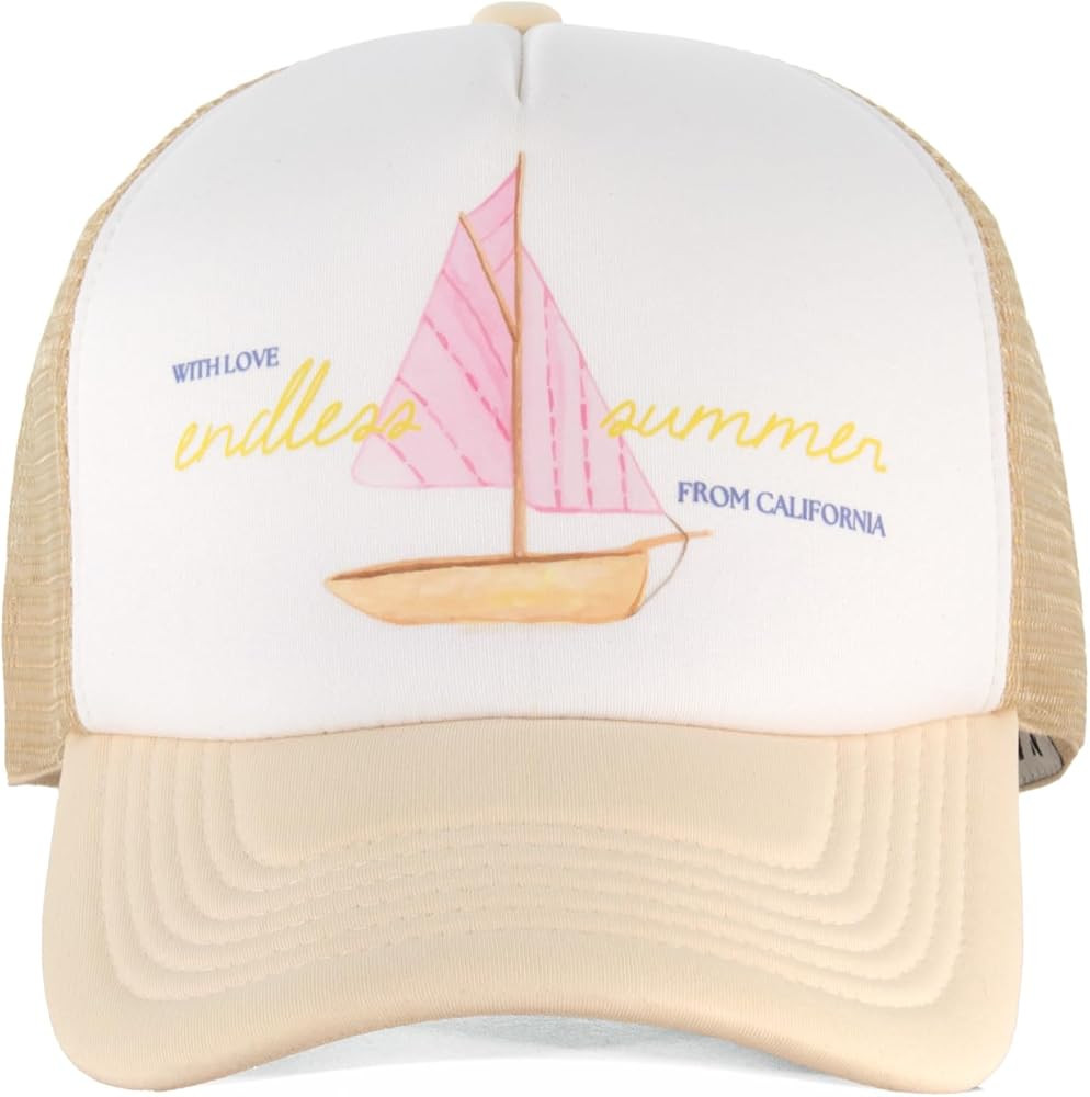 Almere Snapback Trendy Vintage Trucker Hat Baseball Cap for Women Fall, Camo, Two-Tone, Football ... | Amazon (US)