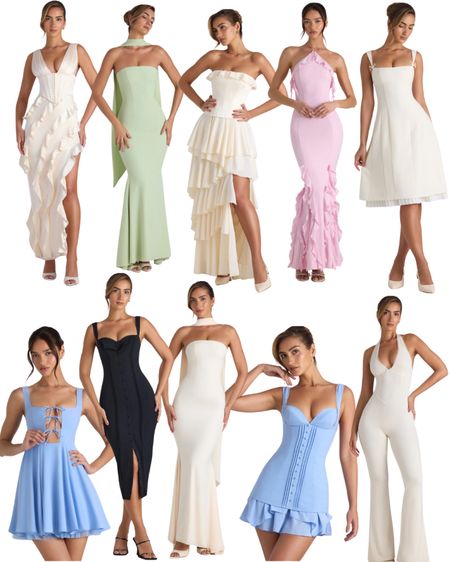 Garden party - spring dresses - formal spring maxi dresses - corset dresses 

#LTKmidsize #LTKwedding #LTKSeasonal