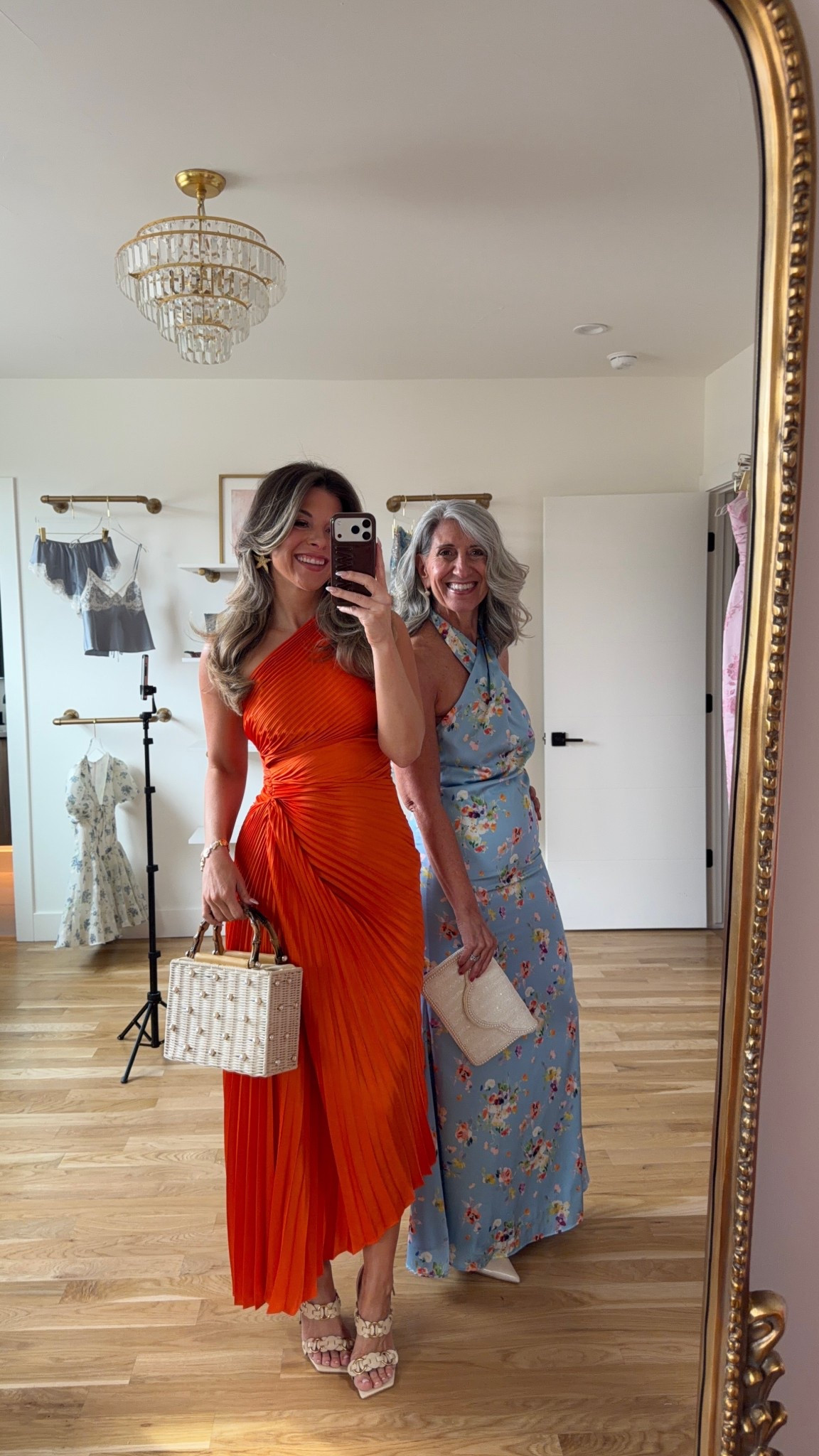 Mom and me one shoulder pleated gown & blue floral spring event and wedding guest dresses

i did my normal size 2
Mom did her normal size medium

vici code: emerson30

Wedding guest
Formal event
Spring event
Mother of the bride
Floral
Cocktial
Special occasion

#LTKFormal #LTKStyle #LTKDress