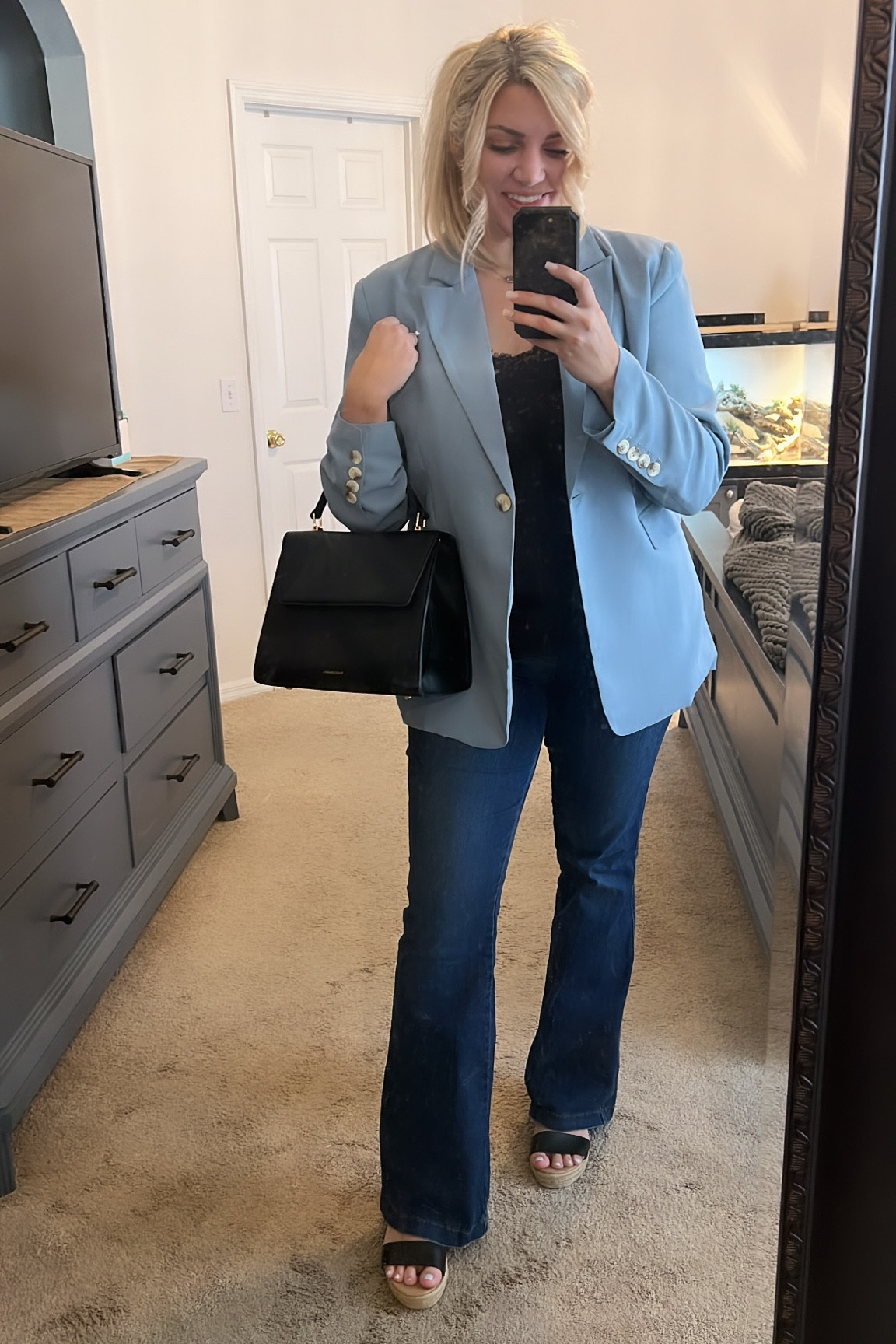 Open house outfit of the day! Workwear featuring my insulated lunch bag.

#LTKsalealert #LTKworkwear #LTKitbag