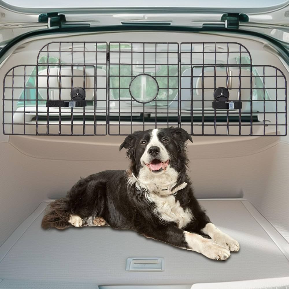 LOOBANI Dog Car Barrier for SUVs, Cars, Vehicles and Trucks Cargo Area, Universal Fit Adjustable ... | Amazon (US)