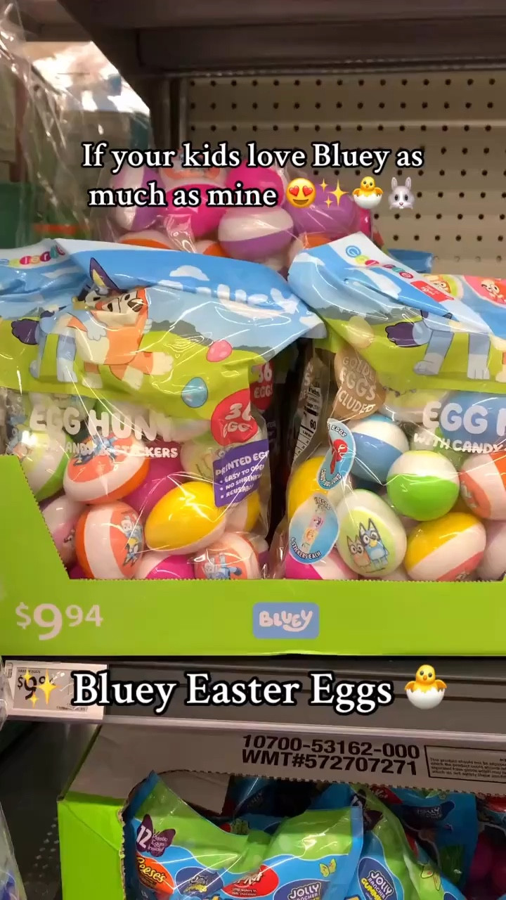 I linked these Bluey prefilled Easter eggs as well as other cool Bluey and Bingo Easter basket stuffers, Easter gifts ideas, Easter eggs, Easter baskets, Easter plush toys, and more. ☺️🐰🐣✨

#LTKWatchNow #LTKSeasonal #LTKKids