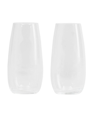 Set Of 2 Boxed Stemware Flutes | TJ Maxx