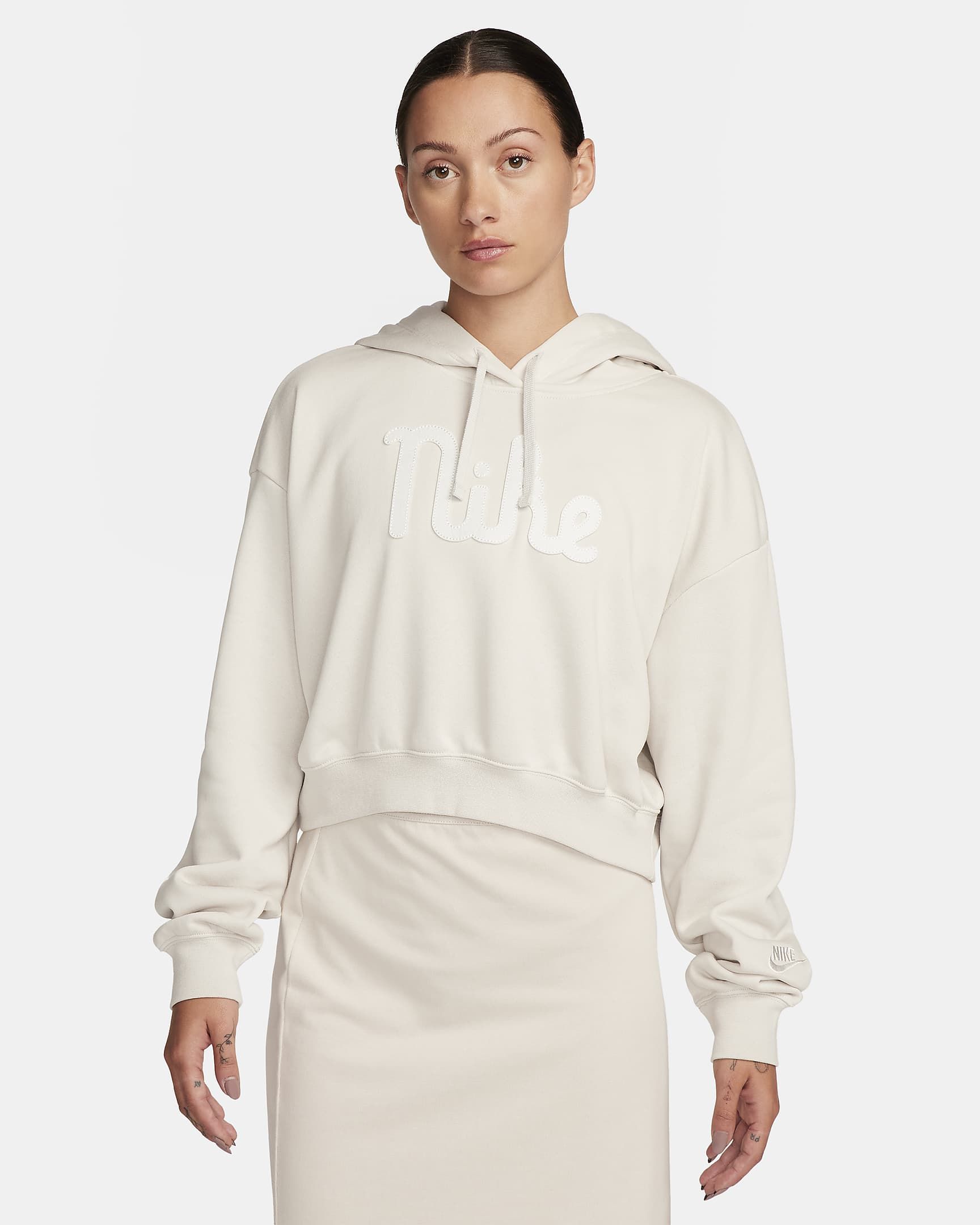 Nike Sportswear Club Fleece Women's Oversized Cropped Hoodie. Nike.com | Nike (US)