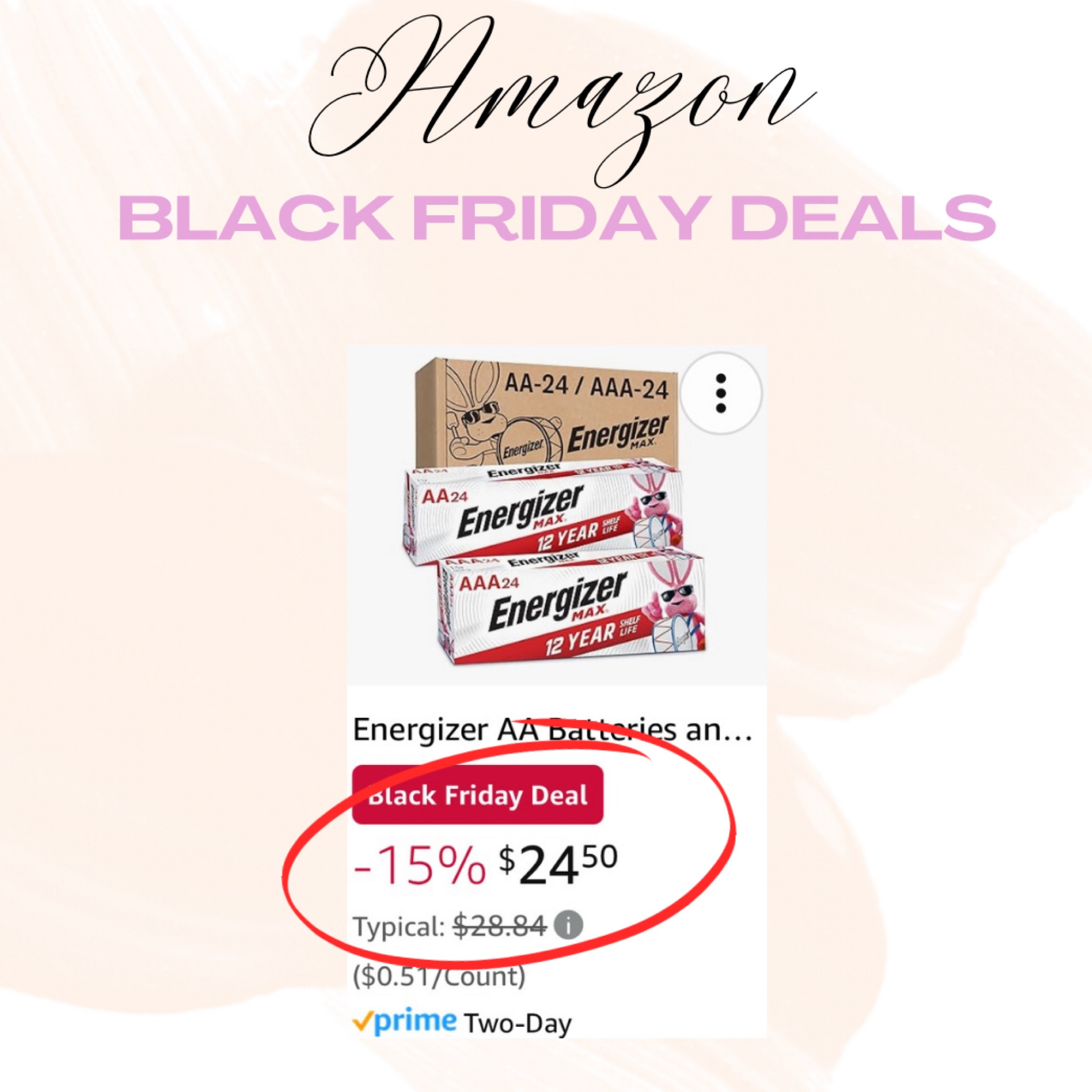 Amazon deals for the holidays! All the batteries you’ll need for those new toys!

#LTKhome #LTKfindsunder50 #LTKsalealert