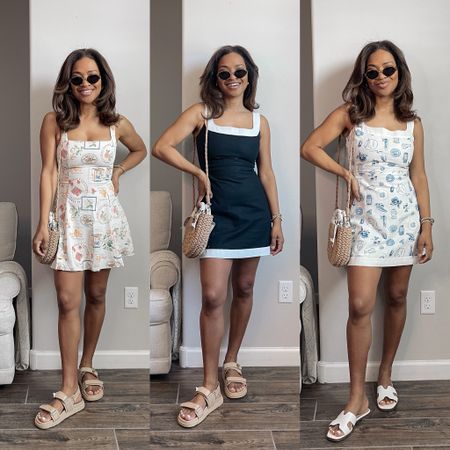 Reels video links! Love all of these for Summer or a European vacation! I’m wearing a small regular in all of them. Abercrombie, Abercrombie dress #abercrombiestyle #abercrombie #abercrombiedress 

#LTKfindsunder100 #LTKsalealert #LTKfindsunder50