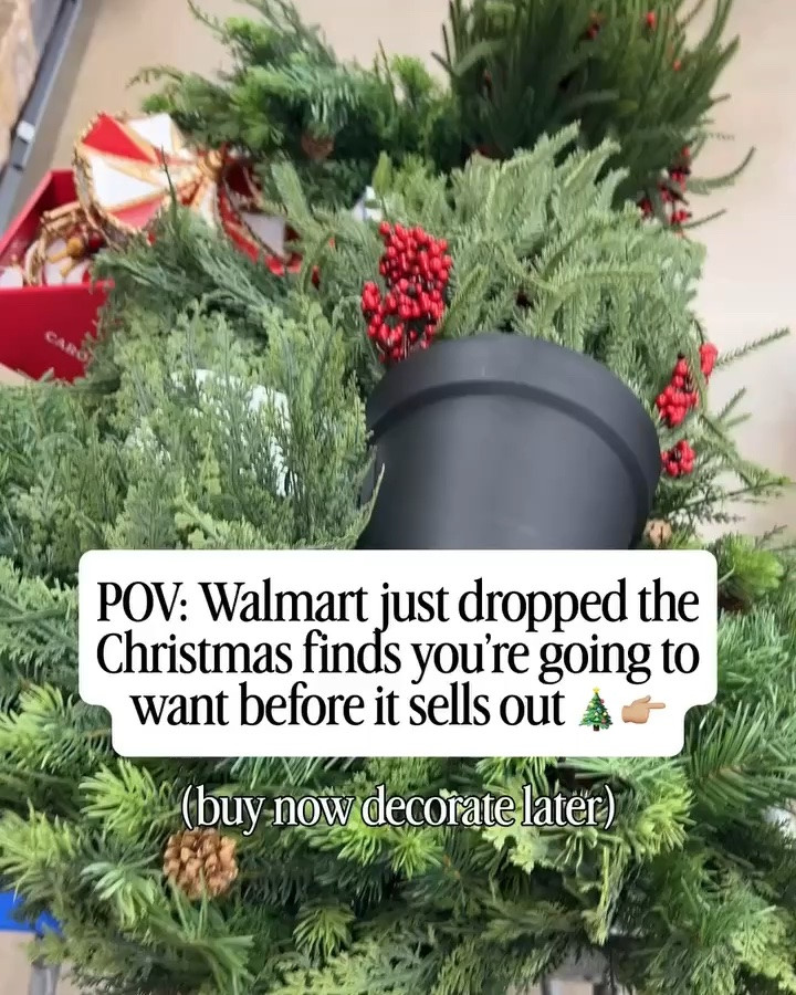 Buy now and decorate later because most of these will sell out by October!! 

Christmas decor 
Walmart Christmas 
Christmas wreaths 
Kids Christmas ideas

#LTKHome #LTKSeasonal