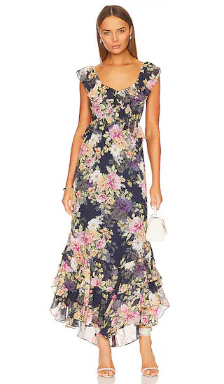 Marzena Maxi Dress in New Day Slate | Revolve Clothing (Global)