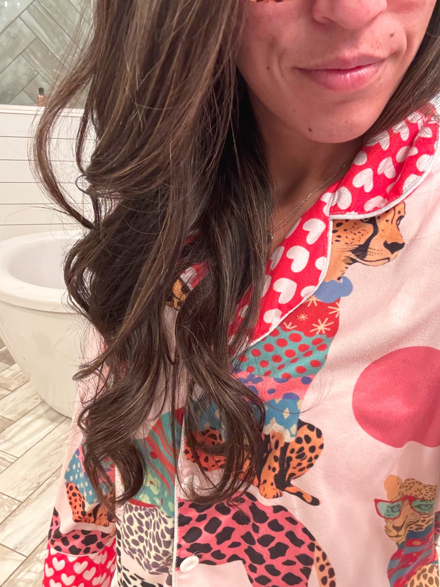 Not magic… just my nighttime hair hack. ✨

I curl my hair with this dryer before bed, sleep on a knot-free pillowcase, and give it a light mist of this spray at night and in the morning. The result? Effortless, bouncy curls without the “morning after” hair struggle.

And yes, these fun PJs are always a hit — cute enough for coffee runs, comfy enough for Netflix marathons. 💁‍♀️☕

💌 Linked my:
🌀 Curl dryer
🛏 Knot-free pillowcase
💦 Night & morning hair spray
👘 PJs are sold out 😭 linked next faves 
#LTKhair #LTKbeauty #LTKstyletips #LTKsleep #bouncycurls #momlifehack #effortlesshair #LTKfashion #LTKcozy #LTKhome #LTKunder50 #LTKunder100 #LTKsale #hairtok #curlsfordays #curltips #heatlesscurls #easyhairstyles #momhair #beautyhacks #hairhacks #silkpillowcase #cozypjs #pjstyle #sleepinstyle #LTKlounge