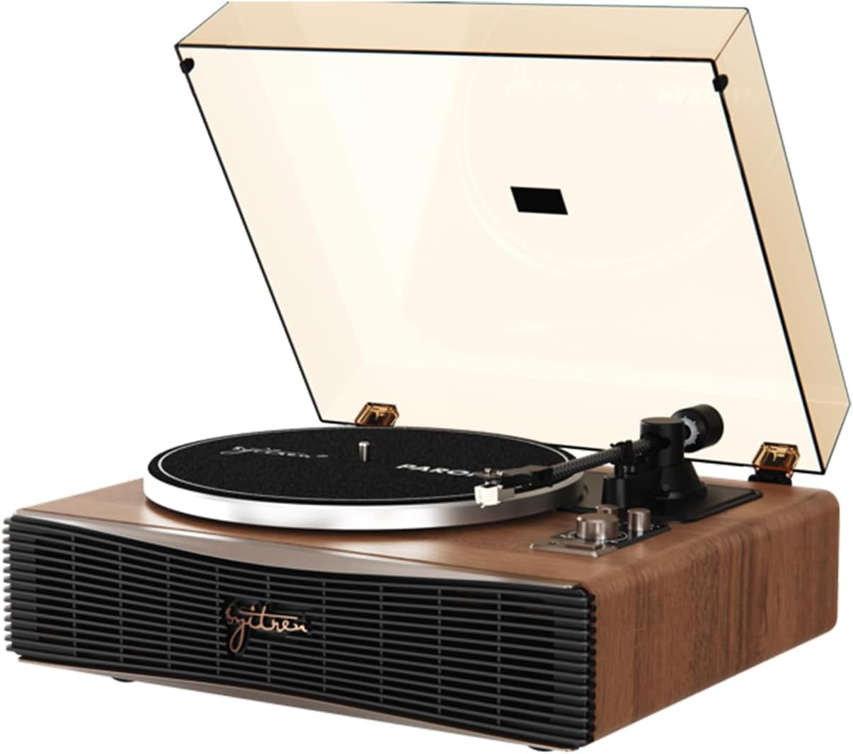 Paron Vinyl Record Player,Bluetooth Turntable,Built-in Speaker | Amazon (US)