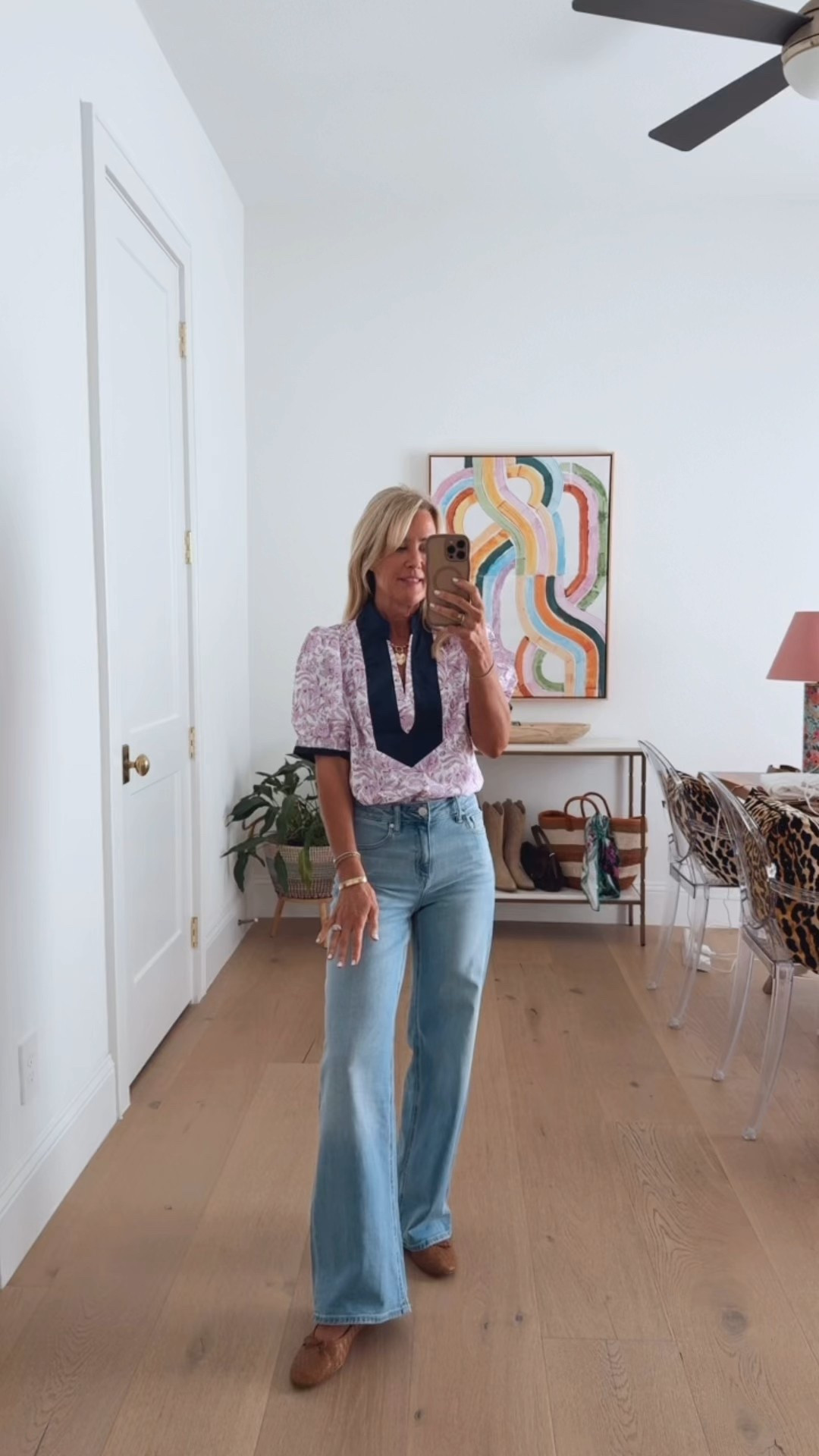 Amazon Fashion Finds | Hi Sugarplum! 

How fun is the collar detail on this blouse? Perfect for spring!
Top: Small (don’t size up)
Jeans: 26x30

#LTKOver40 #LTKootd #LTKSeasonal