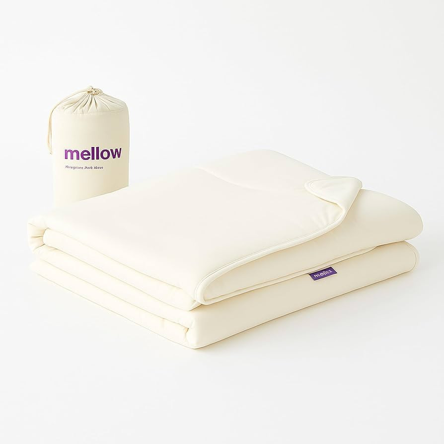 Mellow Cloud Cold Cooling Comforter for Hot Sleepers \u2014 Dual-Sided Arctic Silk & CloudKnit, L... | Amazon (US)