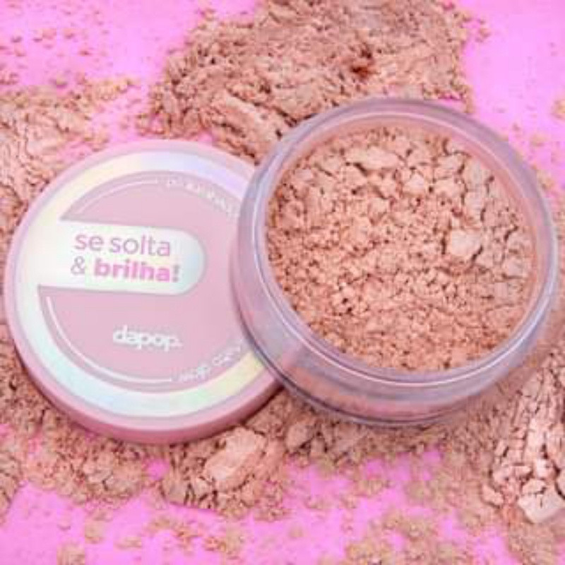 Iluminador Facial Se Solta E Brilha Dapop | Shopee (BR)