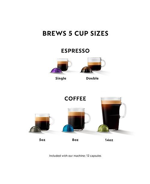 by Breville VertuoPlus Coffee & Espresso Machine with Aeroccino3 | Macys (US)