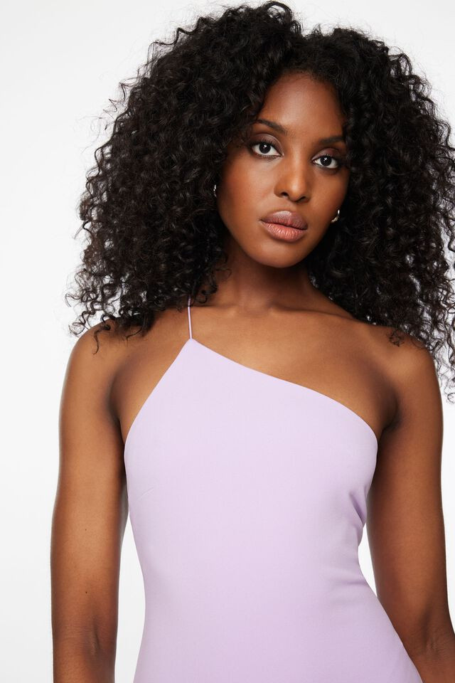 Asymmetrical Open Back Midi Dress$59.95 | Dynamite Clothing