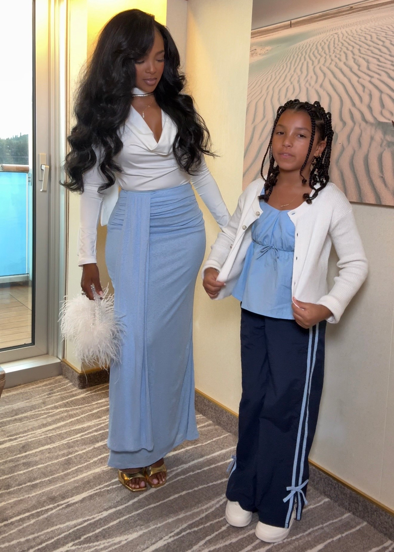 Mommy & Me Coordinating Outfits 

I love coordinating with Ava, but not directly matching with her. I think this shows a sense of individuality without her just mocking my outfit. I am in my girly girl era and Ava is a girly girl but a little bit of tomboy just like I was when I was growing up.

I’m in a size small top four bottom 
Ava normally wears an 8T or 10T so we got the 8T top and sweater and a size 10 in pants 

#Outfitinspiration #fashionstyle #outfit #outfitideas #autumn #fallfashion #simpleoutfit #fall #momoutfit #casualoutfit #streetwear 

#LTKFindsUnder50 #LTKKids #LTKPetite