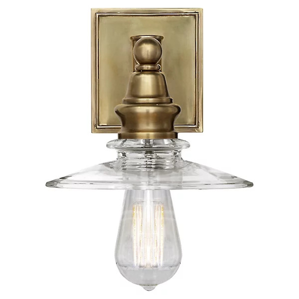 Covington Wall Sconce with Clear Glass | Lumens