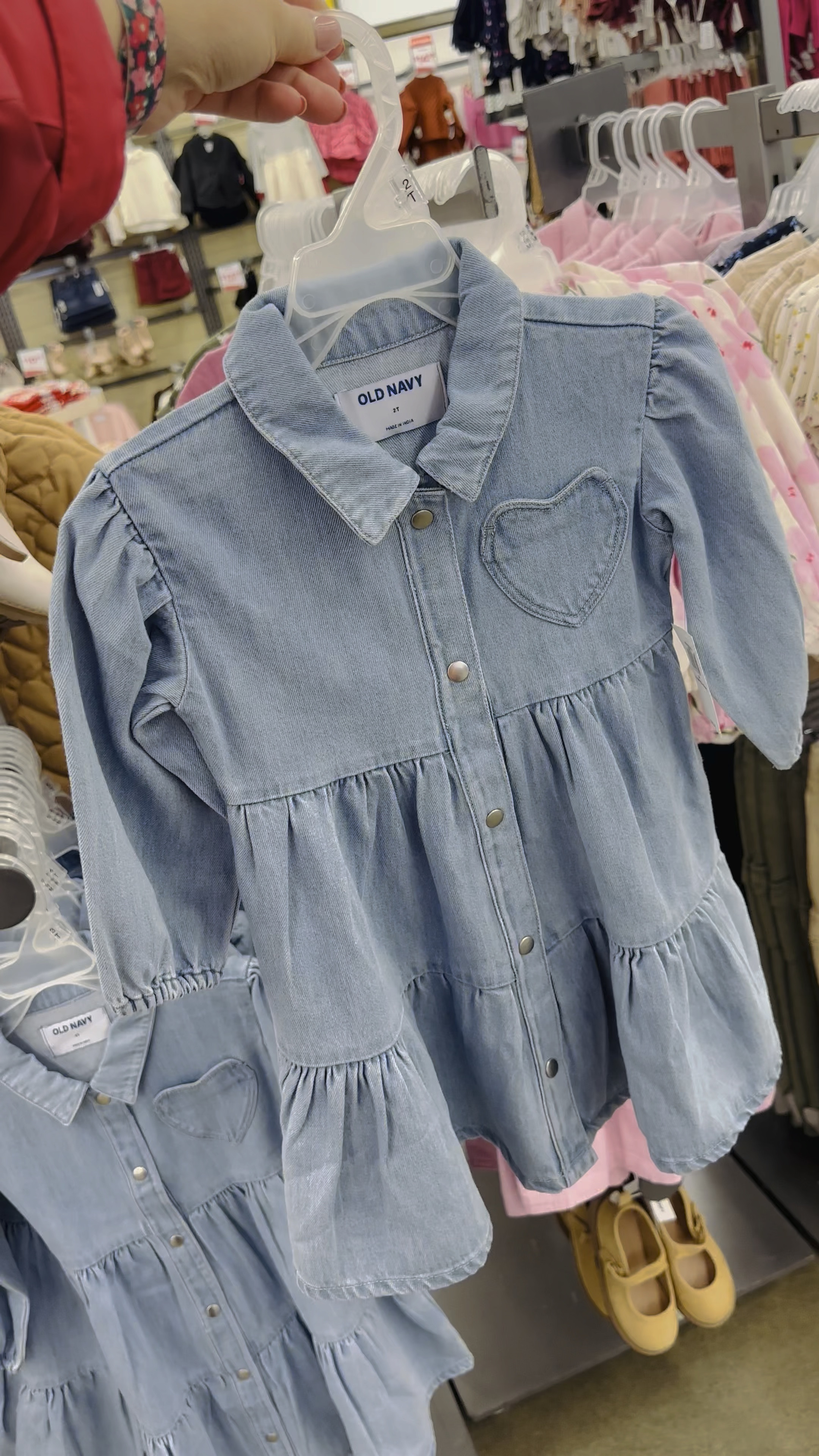 The cutest denim dresses at Old Navy 😍 Currently marked down! 

#LTKsalealert #LTKkids #LTKSeasonal