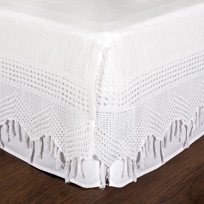 Vintage Crochet Bed Skirt | Wayfair North America