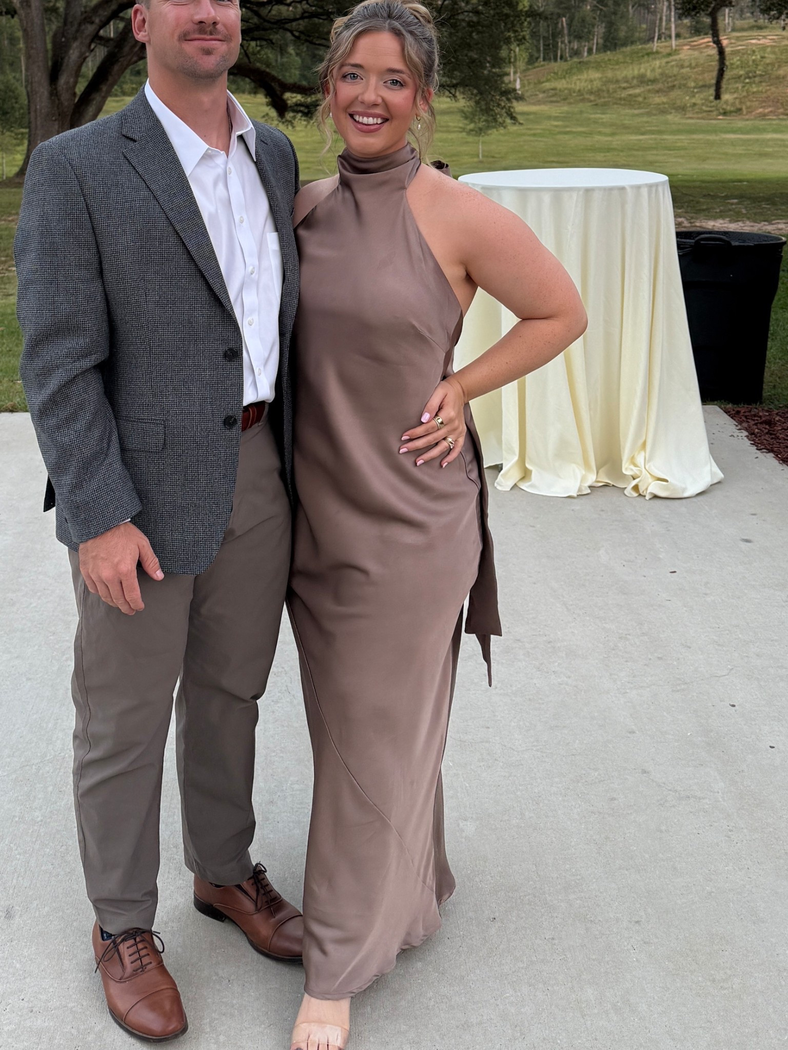 the most gorgeous bridesmaid dress in the prettiest color - loved this dress so much! will definitely be able to wear again 🤎

#LTKParties #LTKSeasonal #LTKWedding