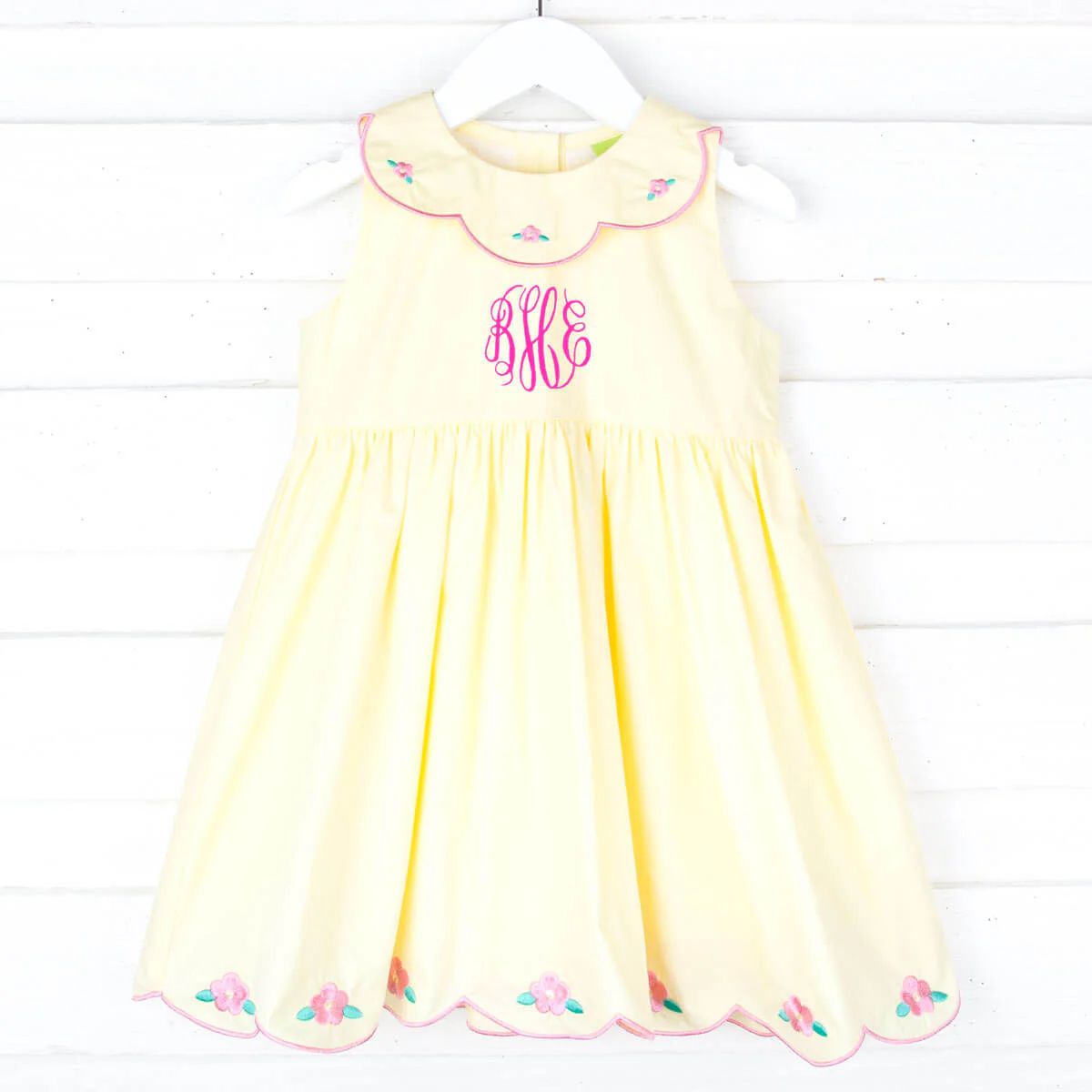 Simply Spring Flowers Yellow Lena Dress | Classic Whimsy