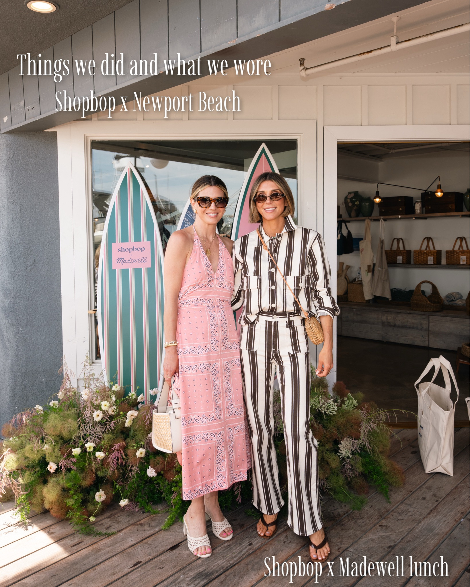 Influencer event with Shopbop! New arrivals and all fun summer outfits