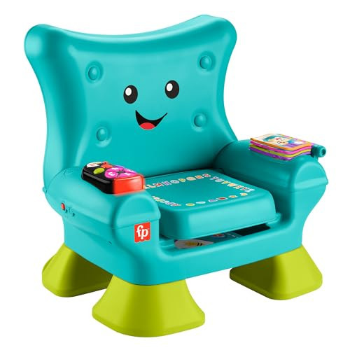 Fisher-Price Toddler Learning Toy Laugh & Learn Smart Stages Chair with Music Lights & Activities for Infants Ages 1+ Years, Teal | Amazon (US)